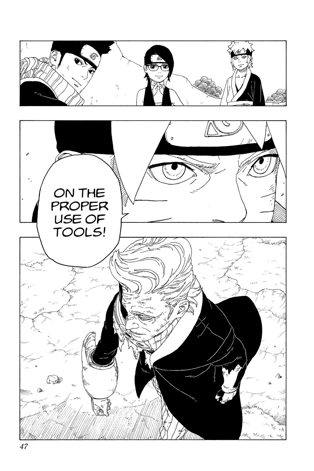 Boruto - Naruto Next Generations Chapter 20 - Page 47
