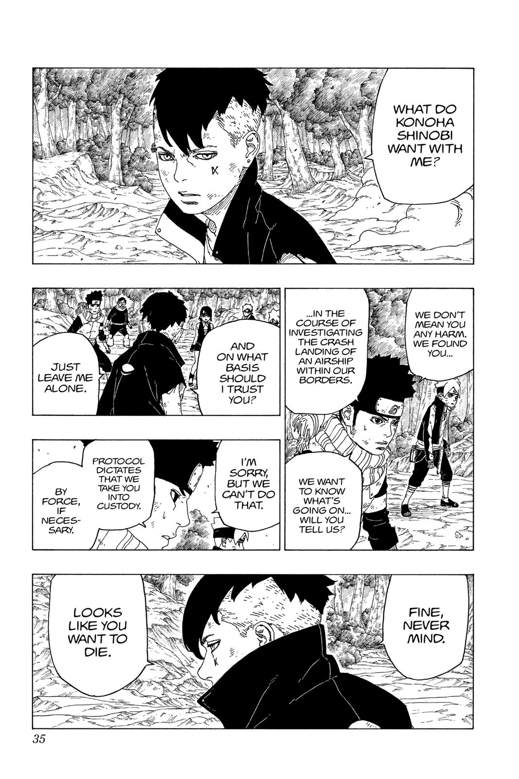 Boruto - Naruto Next Generations Chapter 24 - Page 35