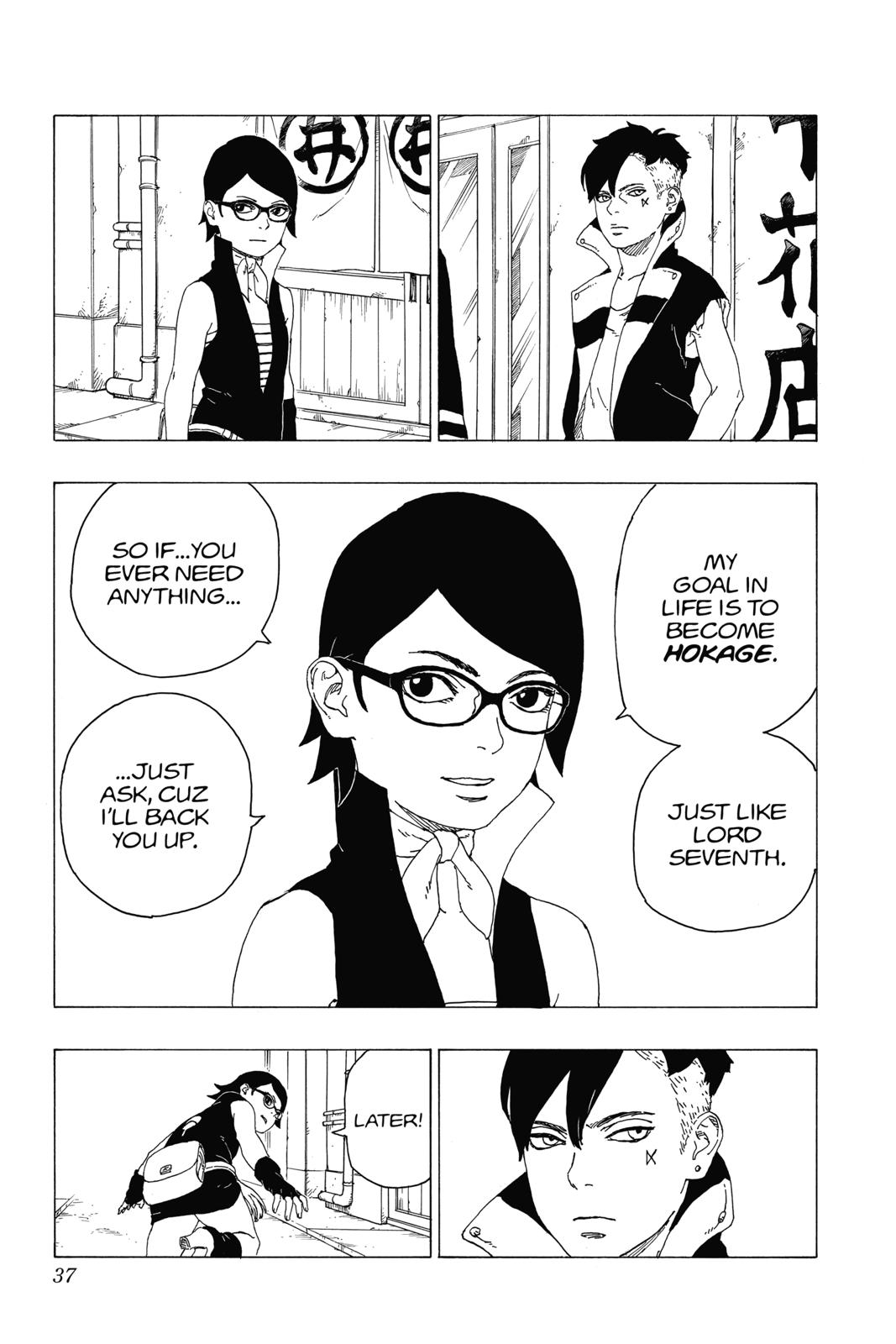 Boruto - Naruto Next Generations Chapter 28 - Page 37