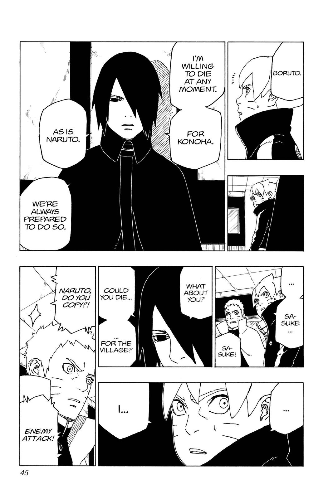 Boruto - Naruto Next Generations Chapter 48 - Page 45