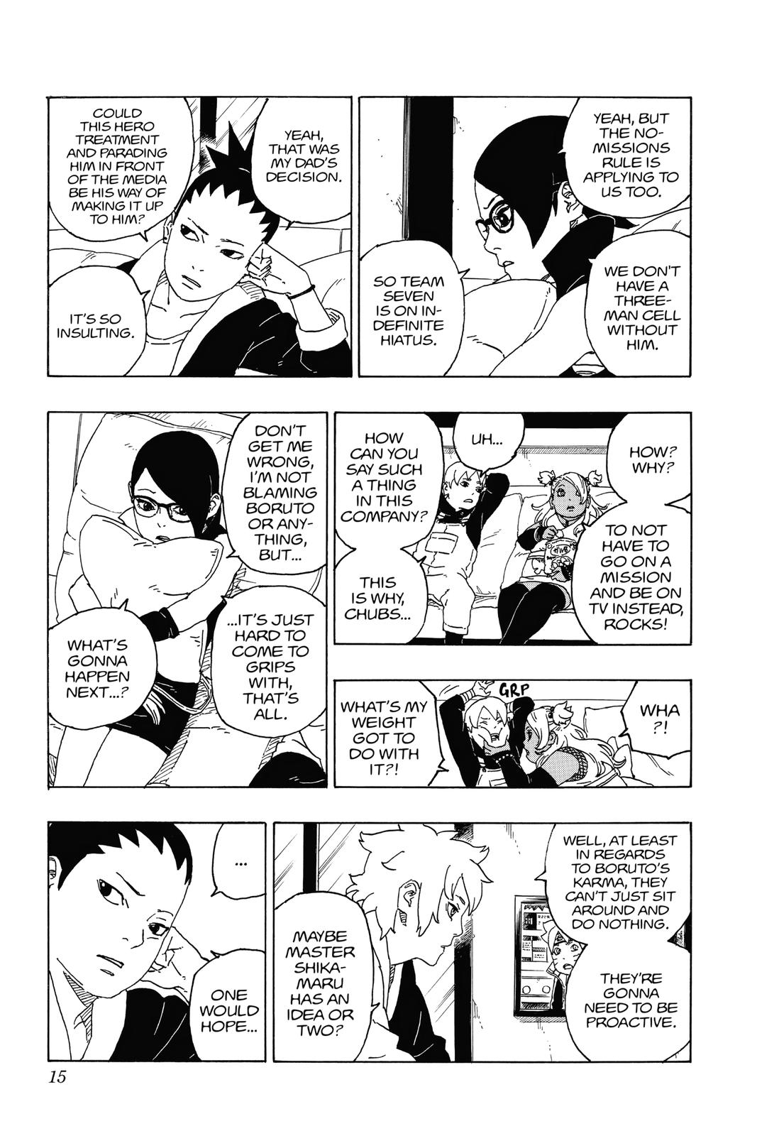Boruto - Naruto Next Generations Chapter 56 - Page 15