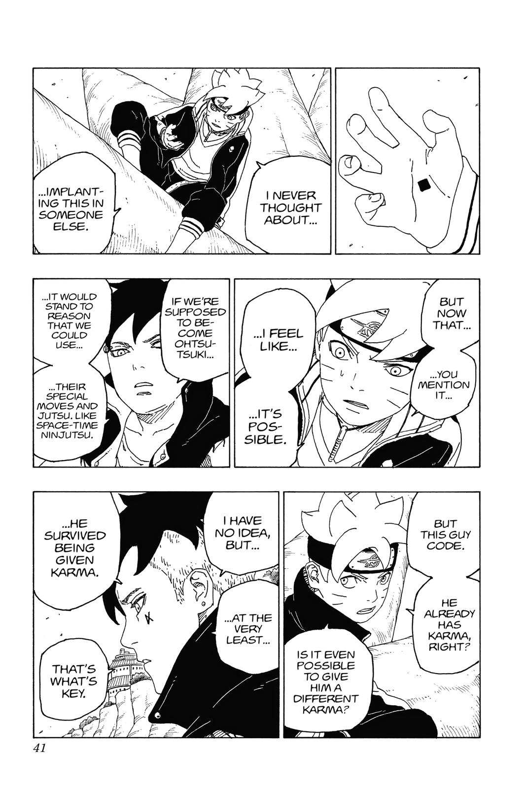 Boruto - Naruto Next Generations Chapter 56 - Page 41