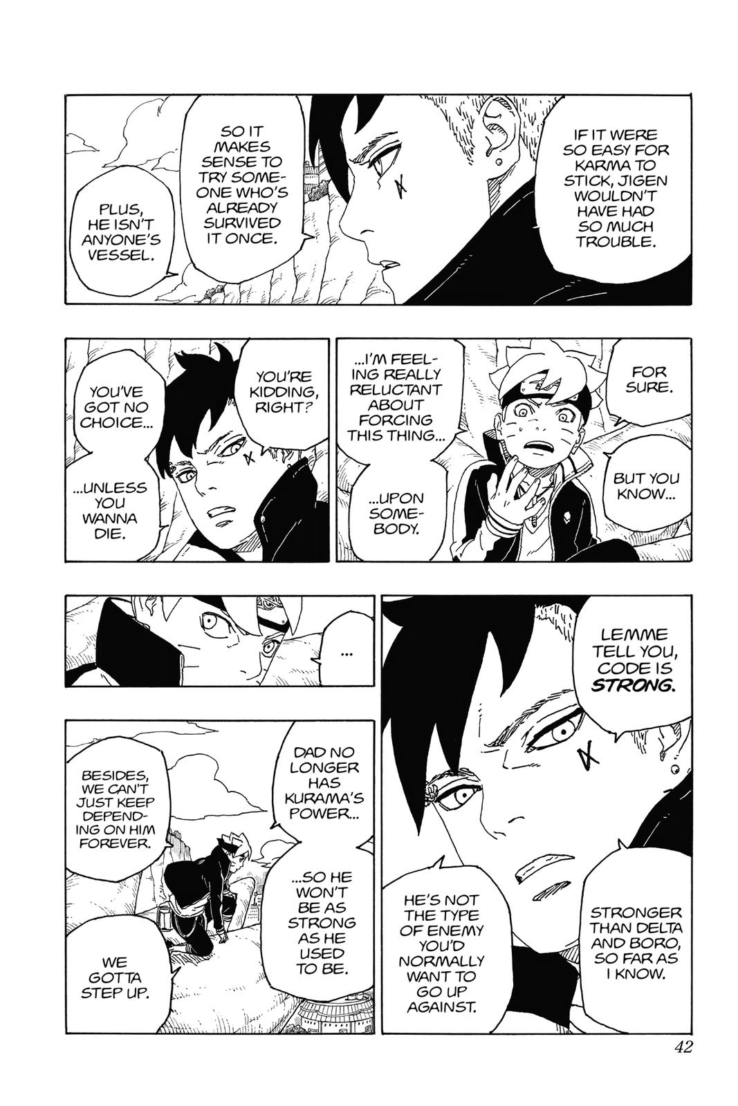 Boruto - Naruto Next Generations Chapter 56 - Page 42