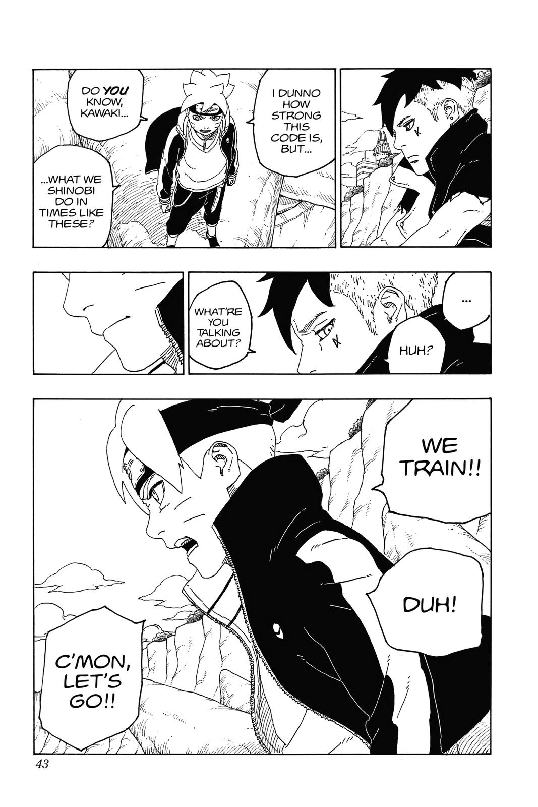 Boruto - Naruto Next Generations Chapter 56 - Page 43
