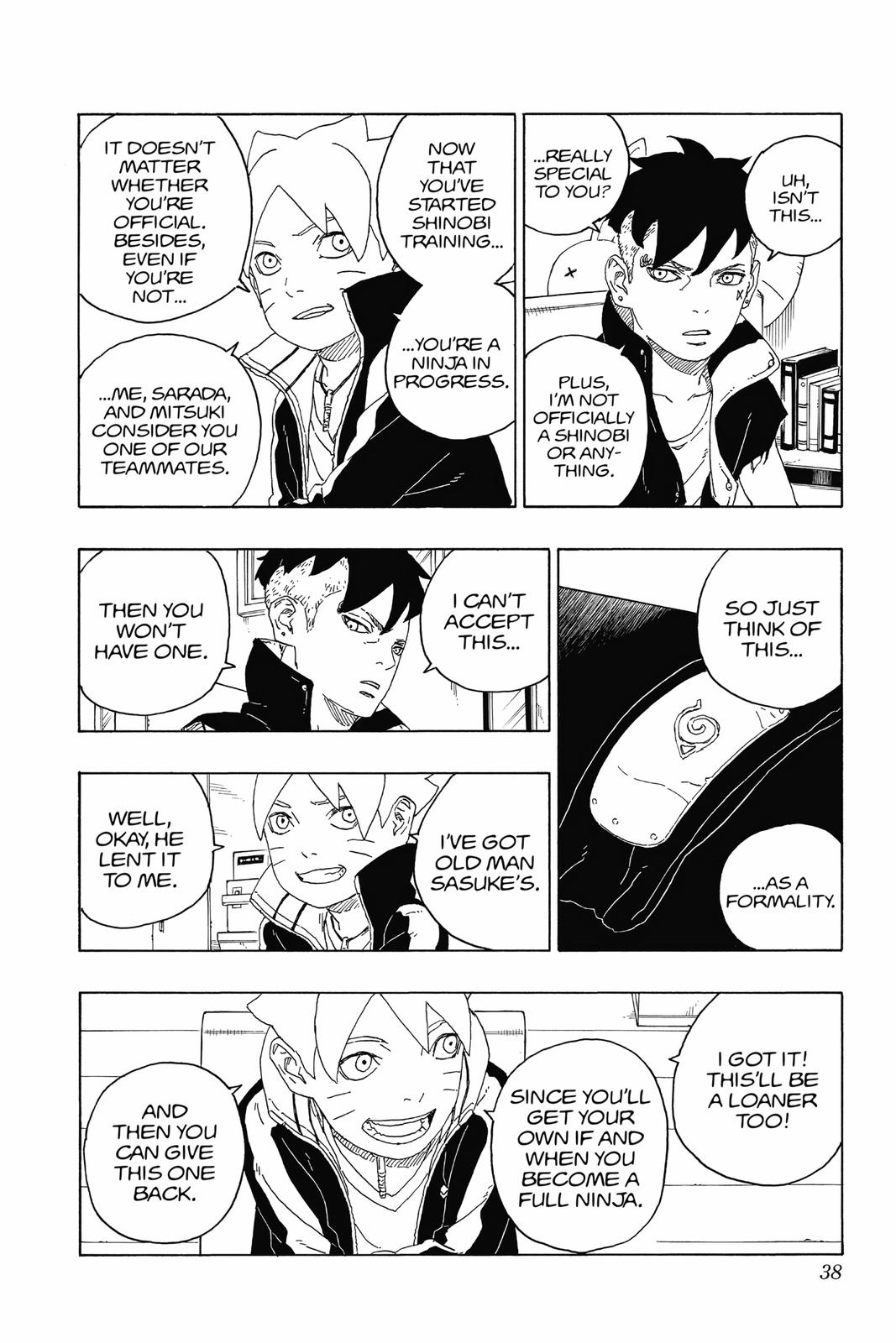 Boruto - Naruto Next Generations Chapter 60 - Page 38
