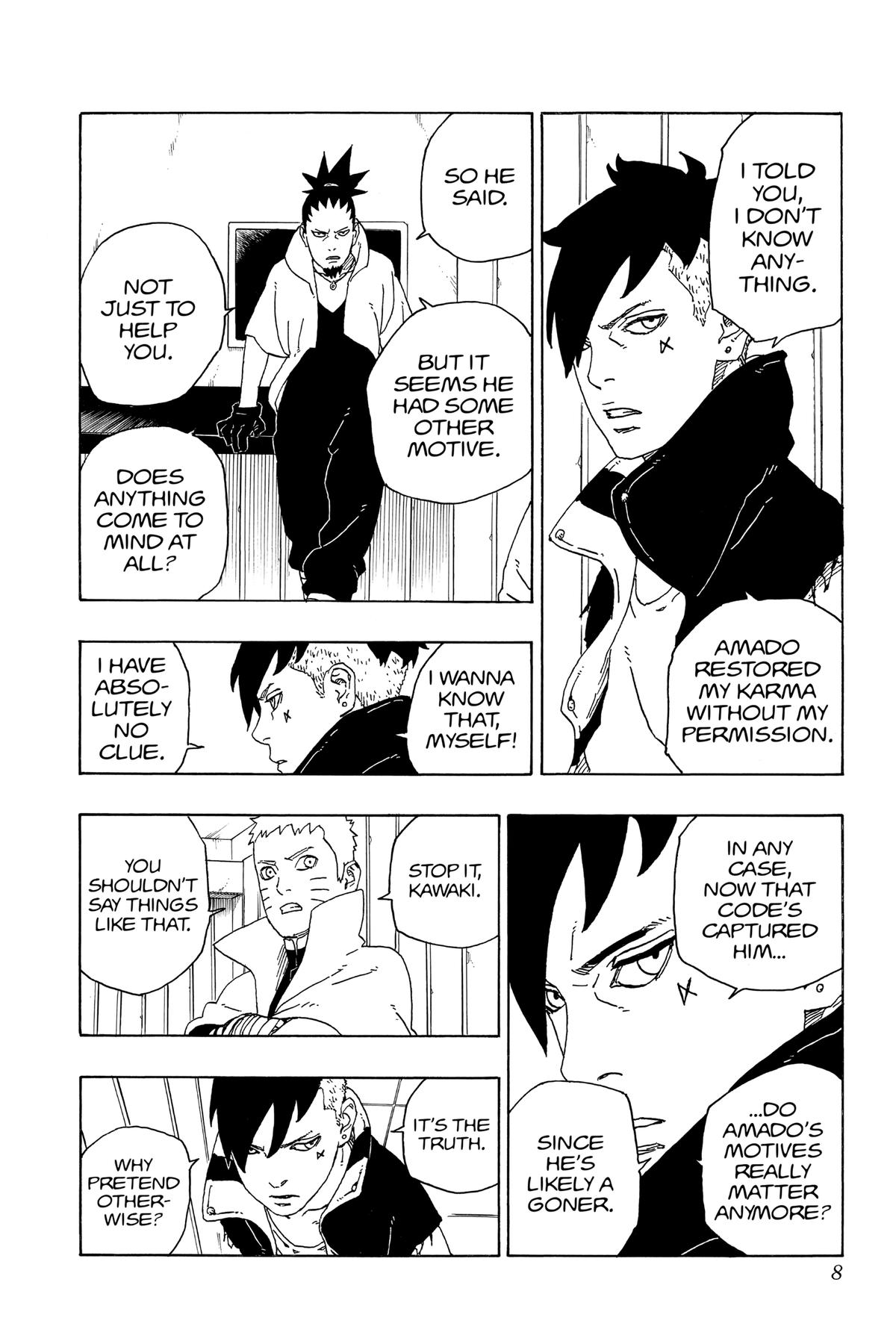 Boruto - Naruto Next Generations Chapter 72 - Page 8