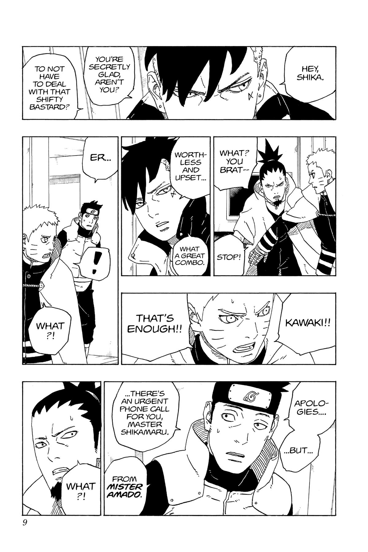 Boruto - Naruto Next Generations Chapter 72 - Page 9