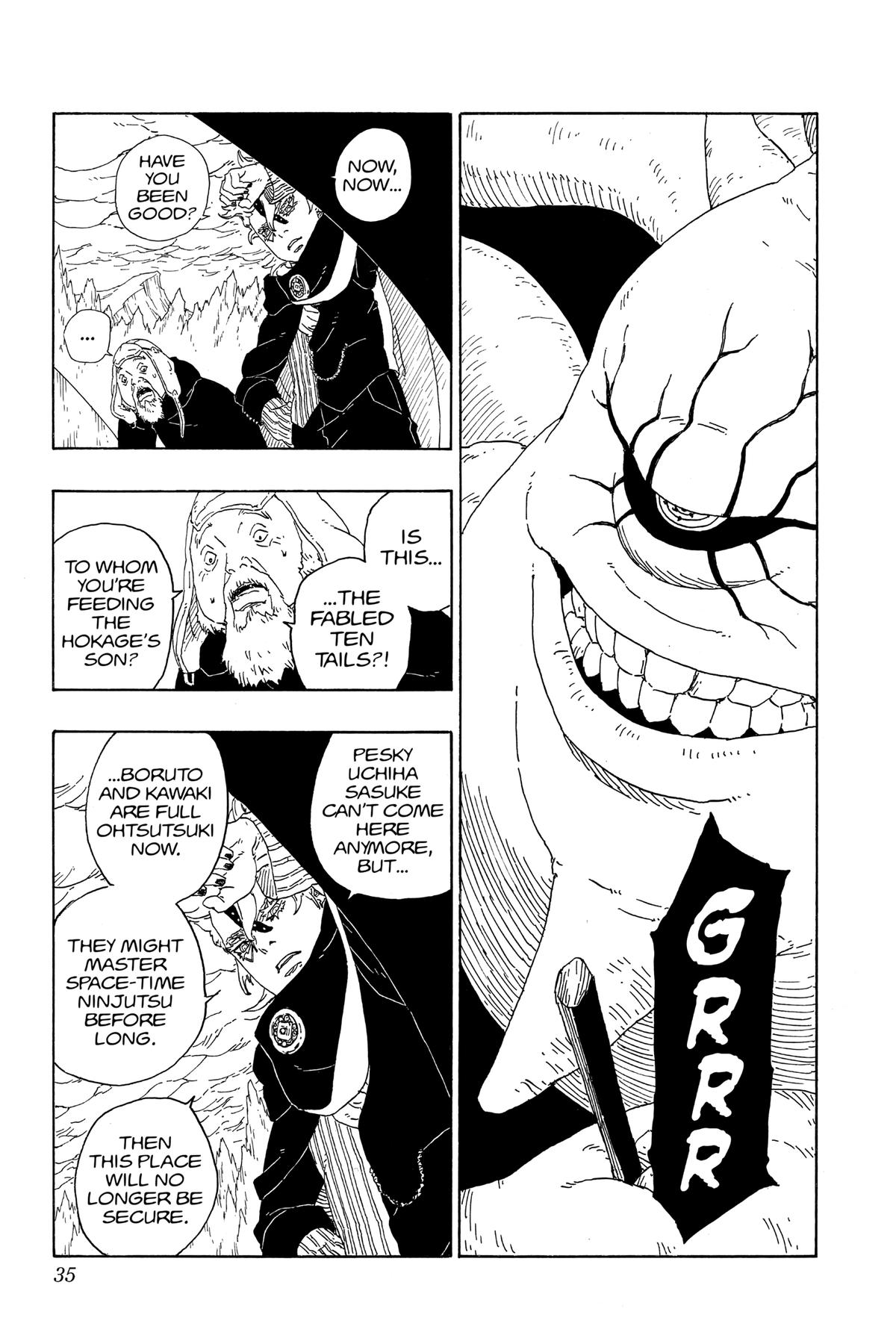 Boruto - Naruto Next Generations Chapter 72 - Page 35