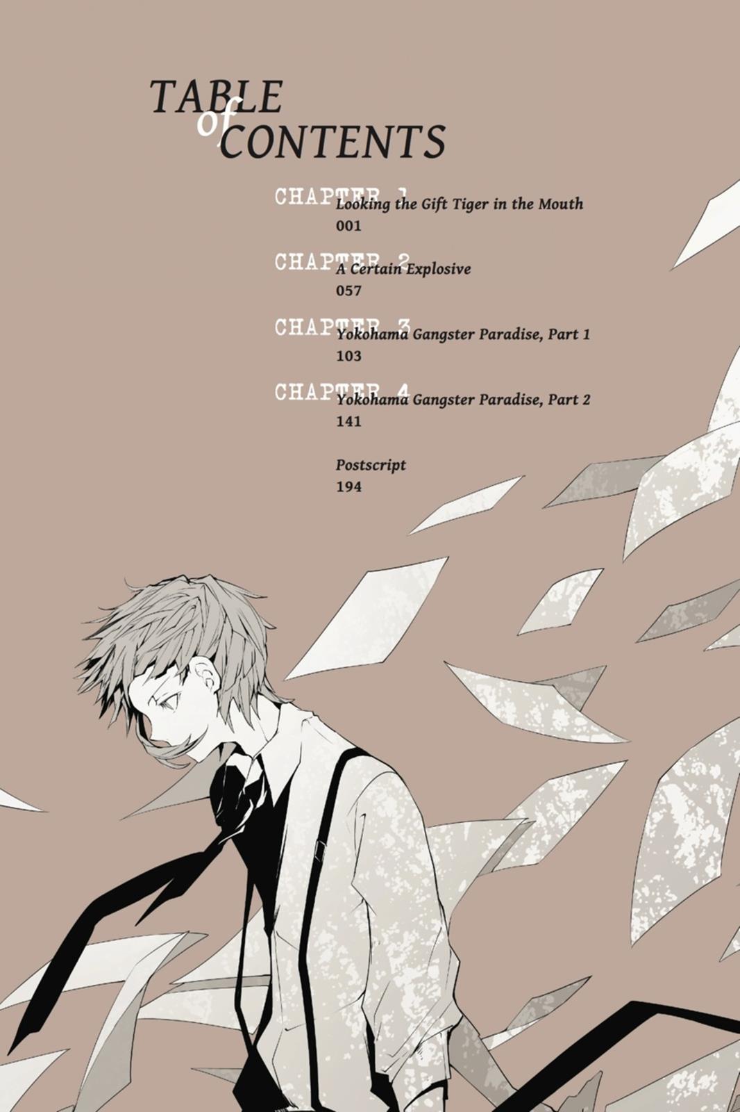 Bungo Stray Dogs Chapter 1 - Page 4