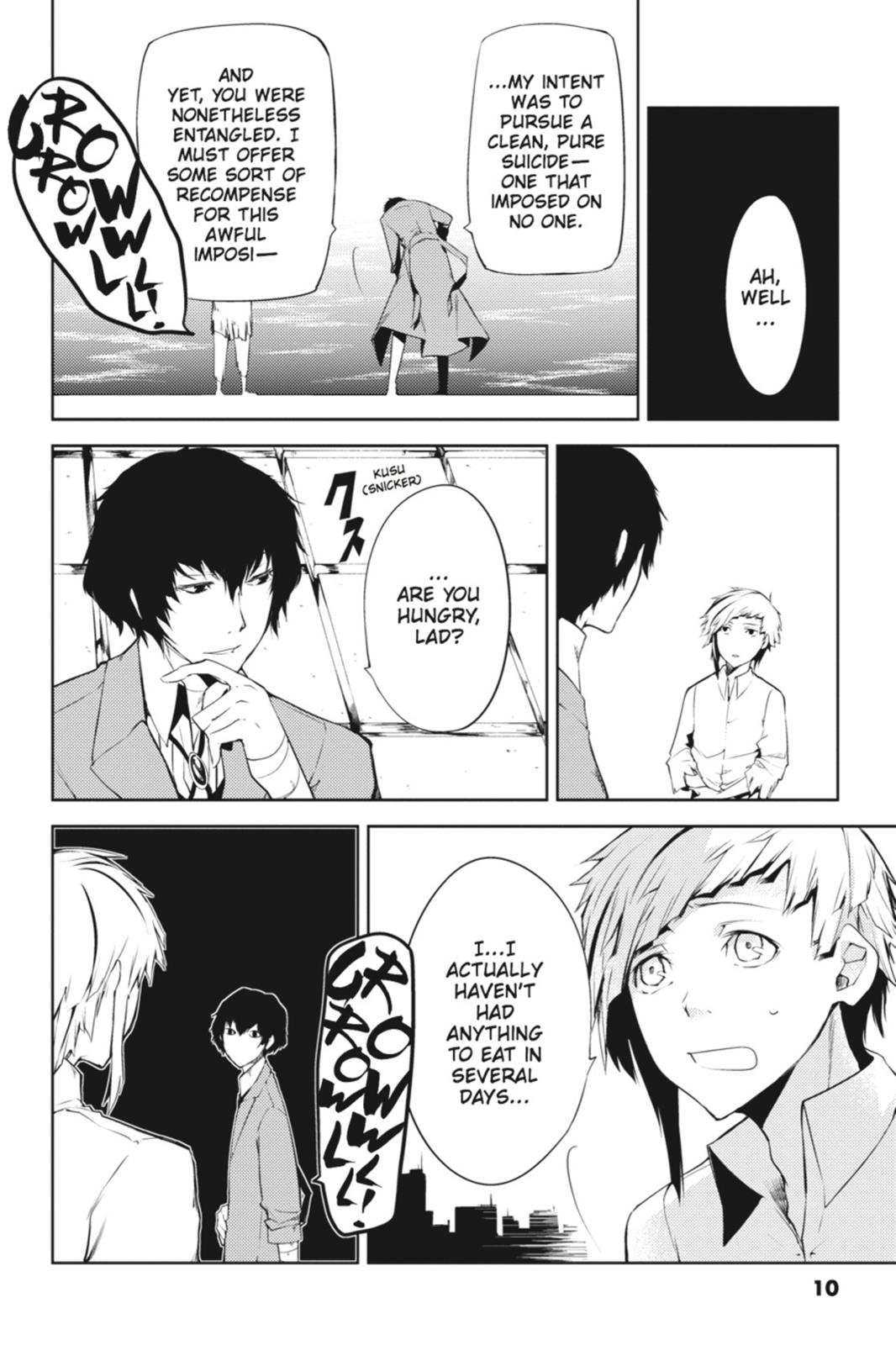 Bungo Stray Dogs Chapter 1 - Page 10
