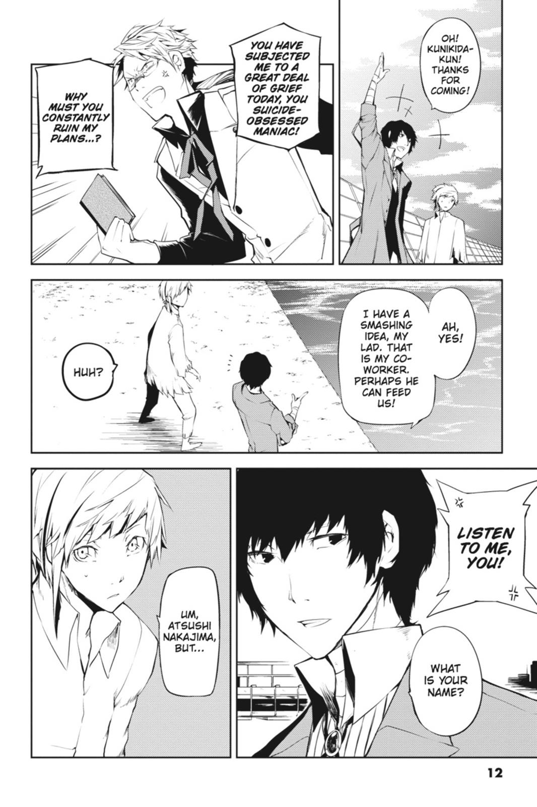 Bungo Stray Dogs Chapter 1 - Page 12