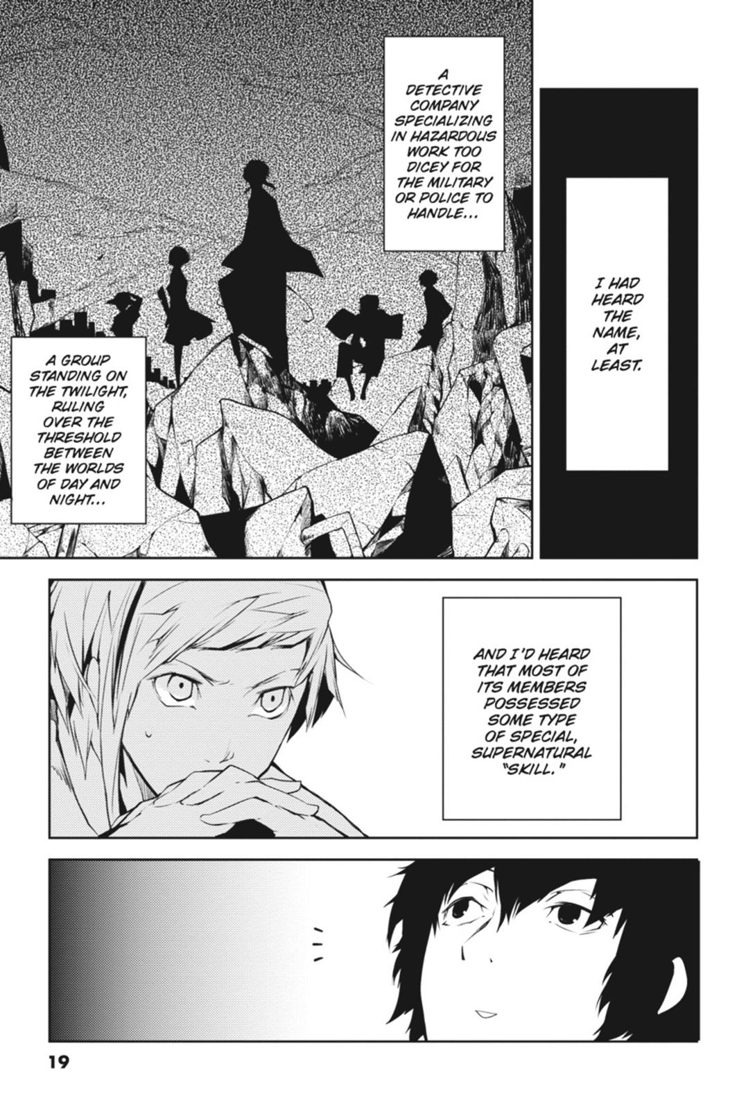 Bungo Stray Dogs Chapter 1 - Page 19
