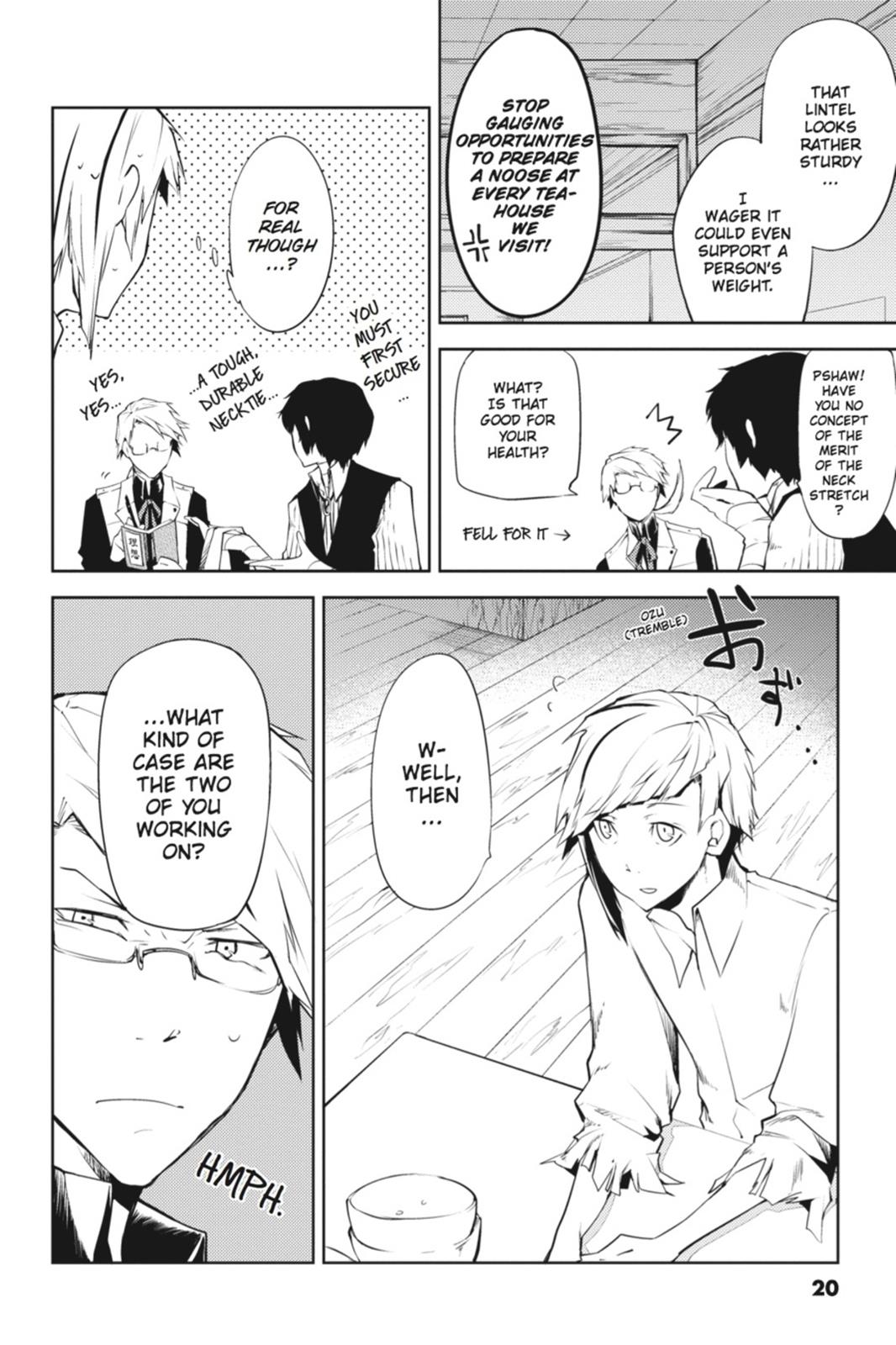 Bungo Stray Dogs Chapter 1 - Page 20