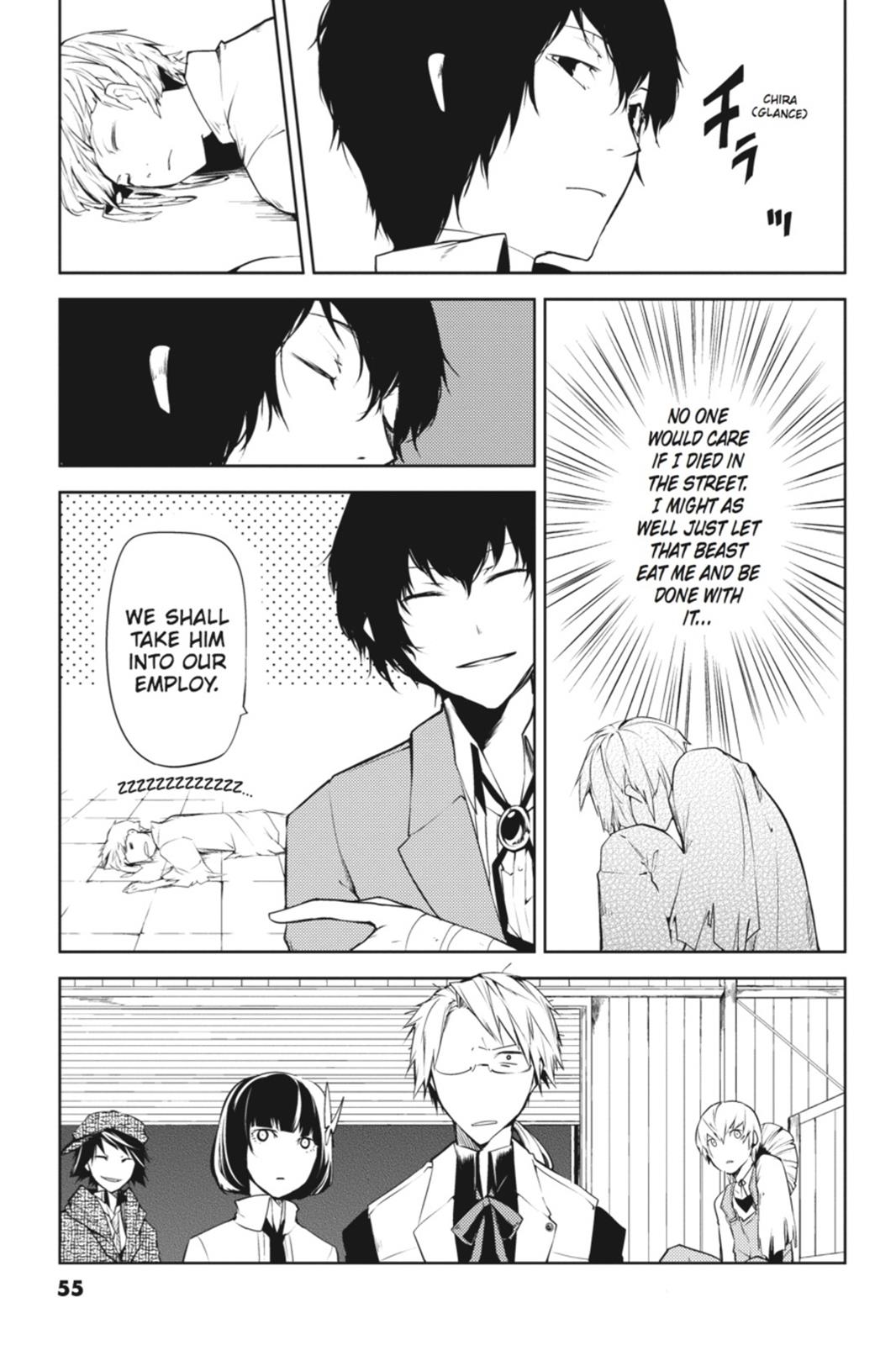 Bungo Stray Dogs Chapter 1 - Page 54