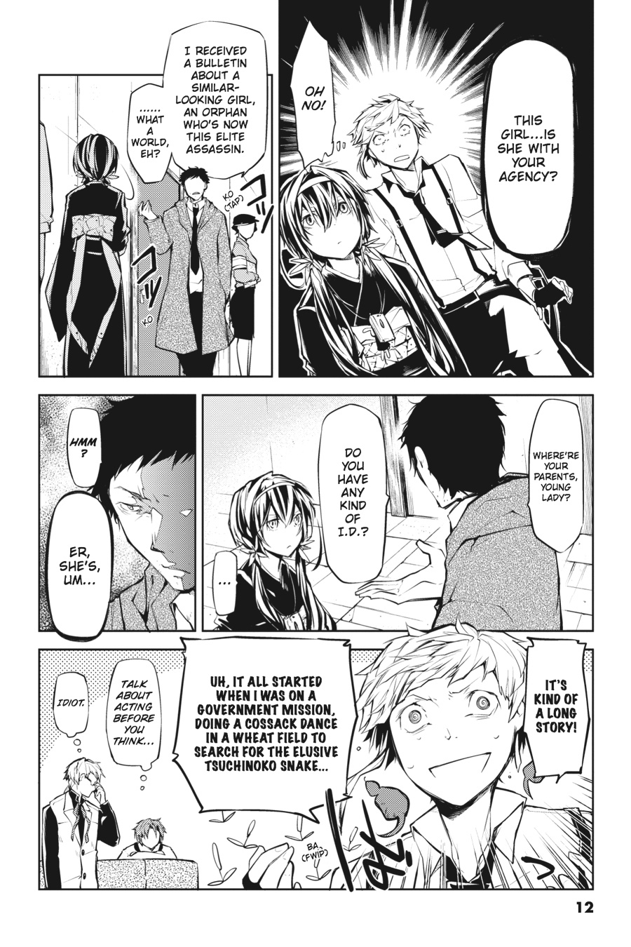 Bungo Stray Dogs Chapter 13 - Page 12