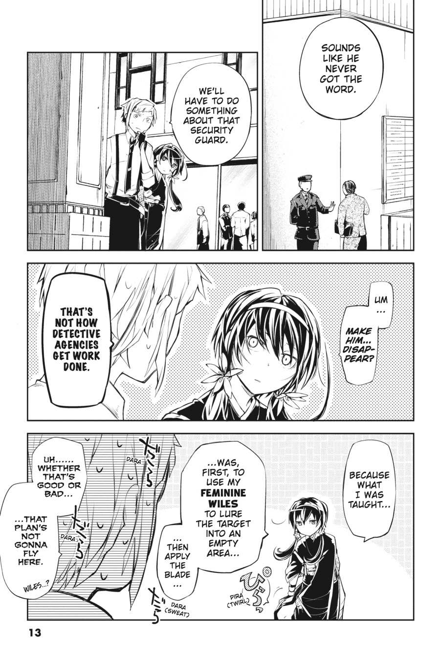 Bungo Stray Dogs Chapter 17 - Page 13