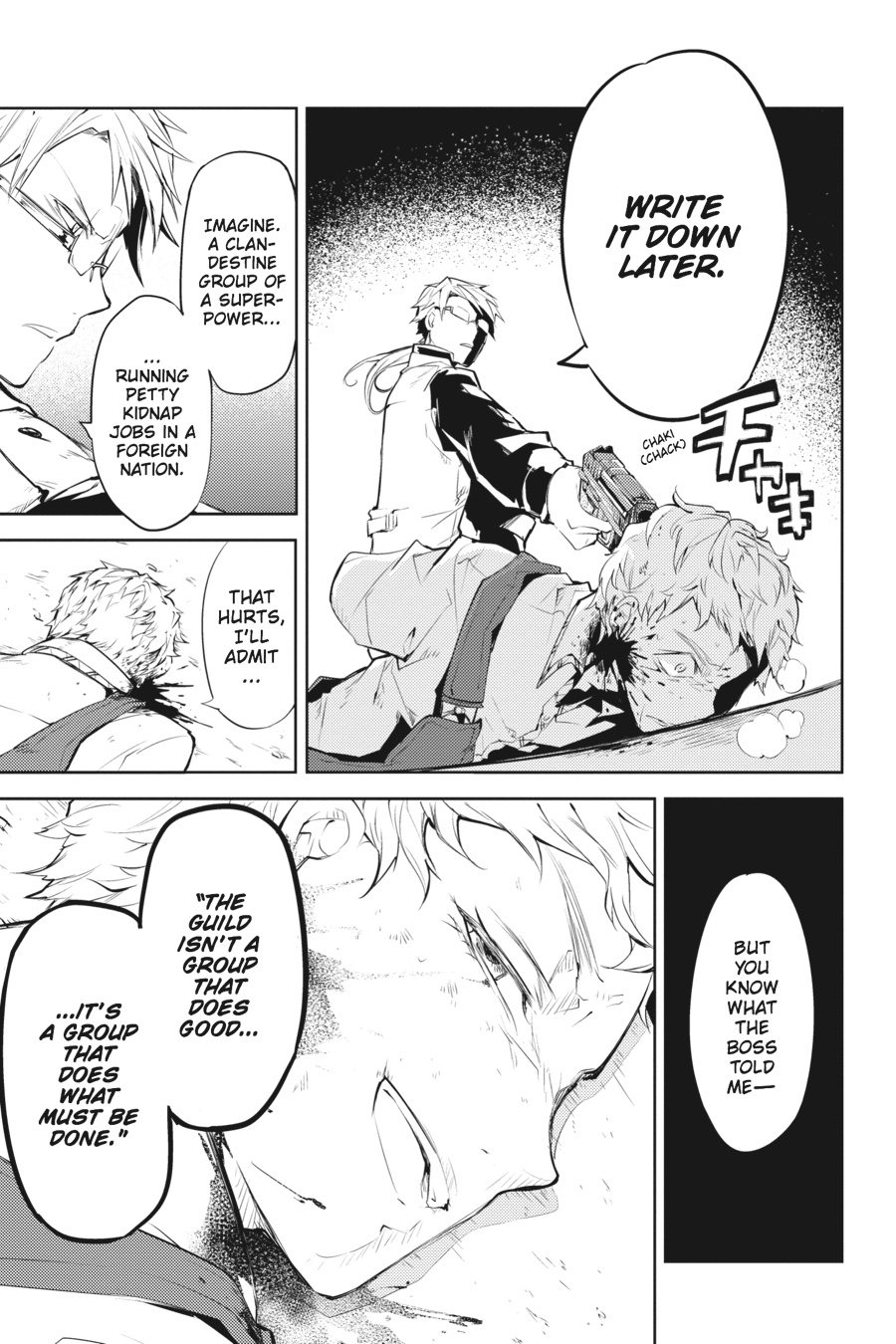 Bungo Stray Dogs Chapter 23 - Page 34