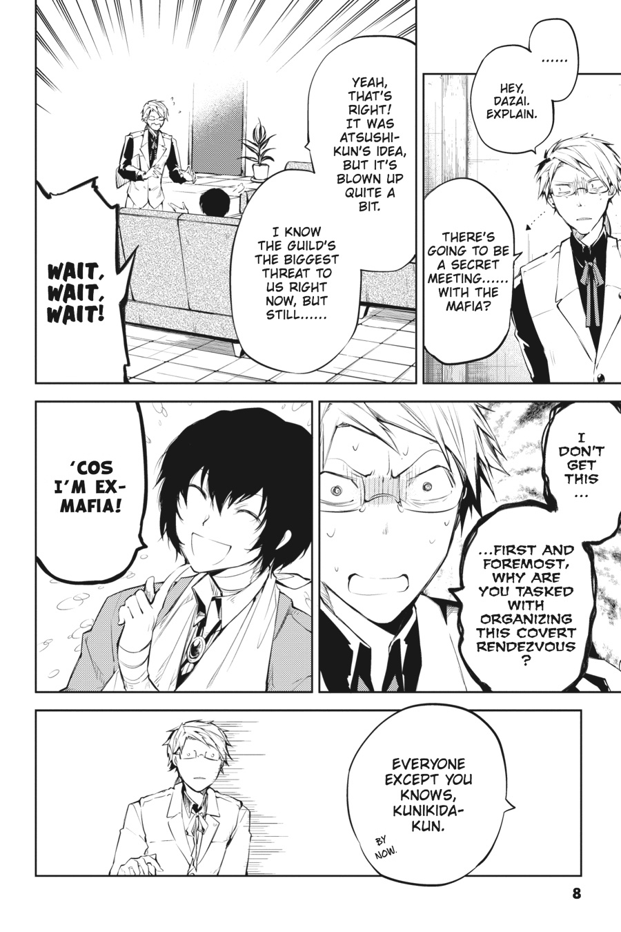 Bungo Stray Dogs Chapter 30 - Page 8