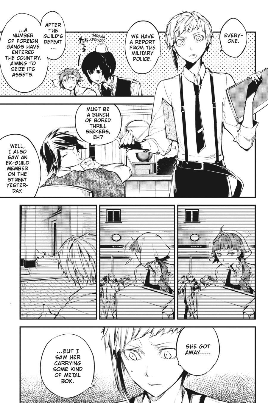 Bungo Stray Dogs Chapter 38 - Page 7