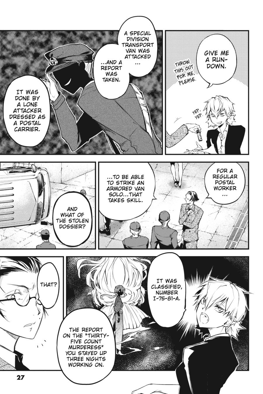 Bungo Stray Dogs Chapter 43 - Page 27