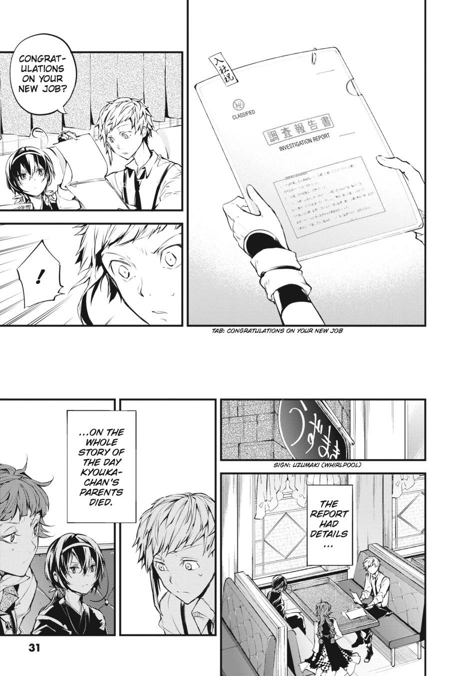 Bungo Stray Dogs Chapter 43 - Page 31
