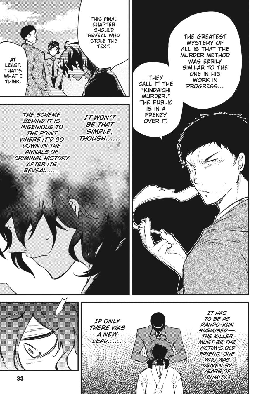 Bungo Stray Dogs Chapter 55 - Page 33