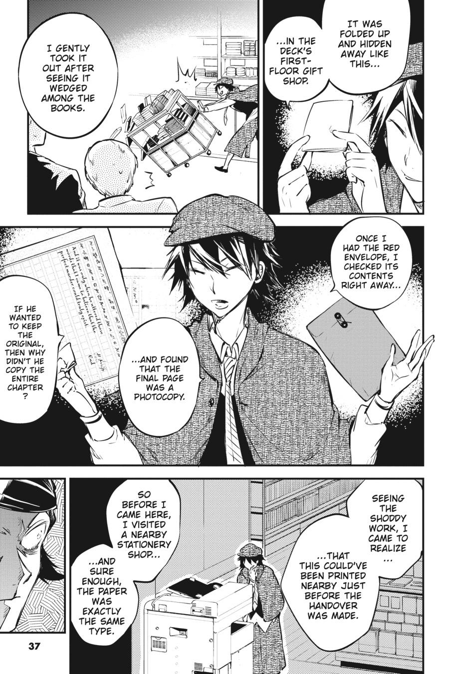 Bungo Stray Dogs Chapter 55 - Page 37