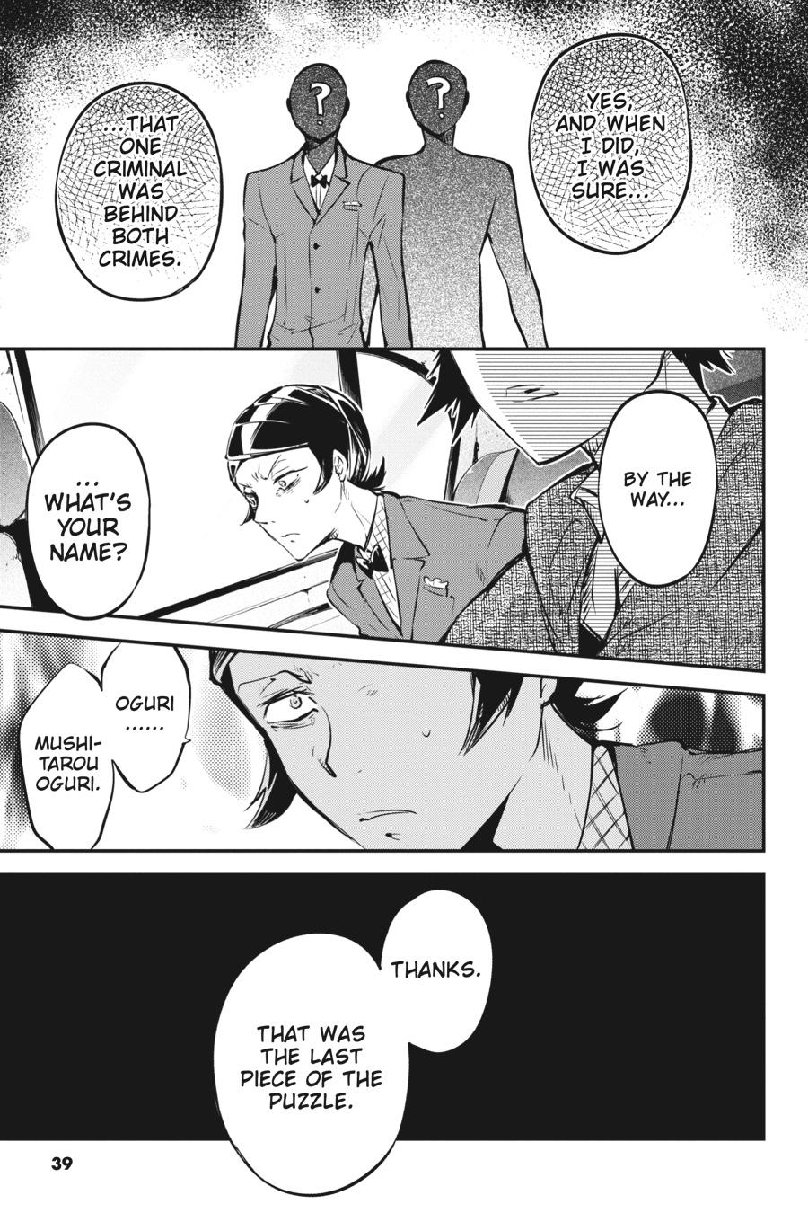 Bungo Stray Dogs Chapter 55 - Page 39