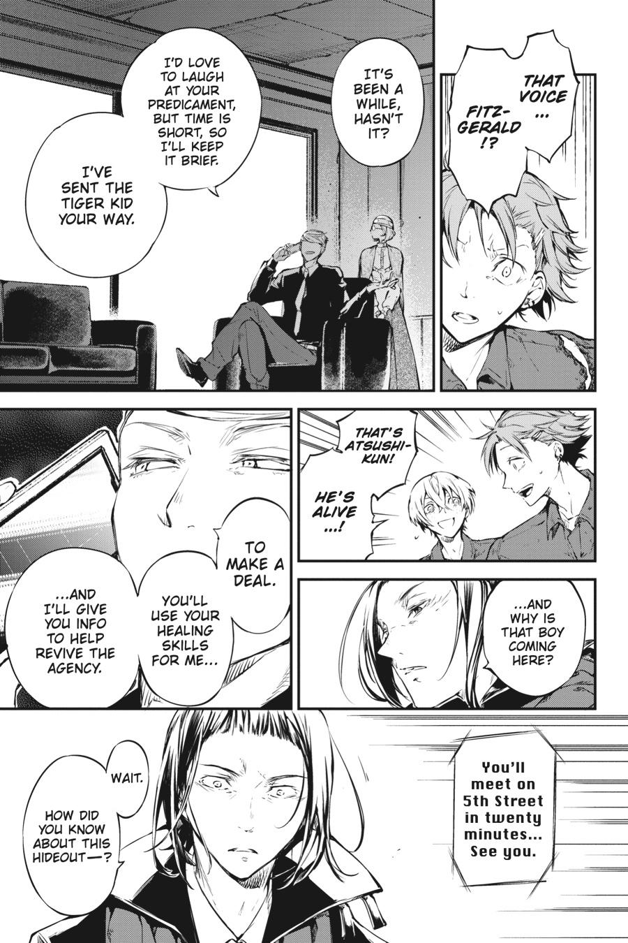 Bungo Stray Dogs Chapter 65 - Page 9