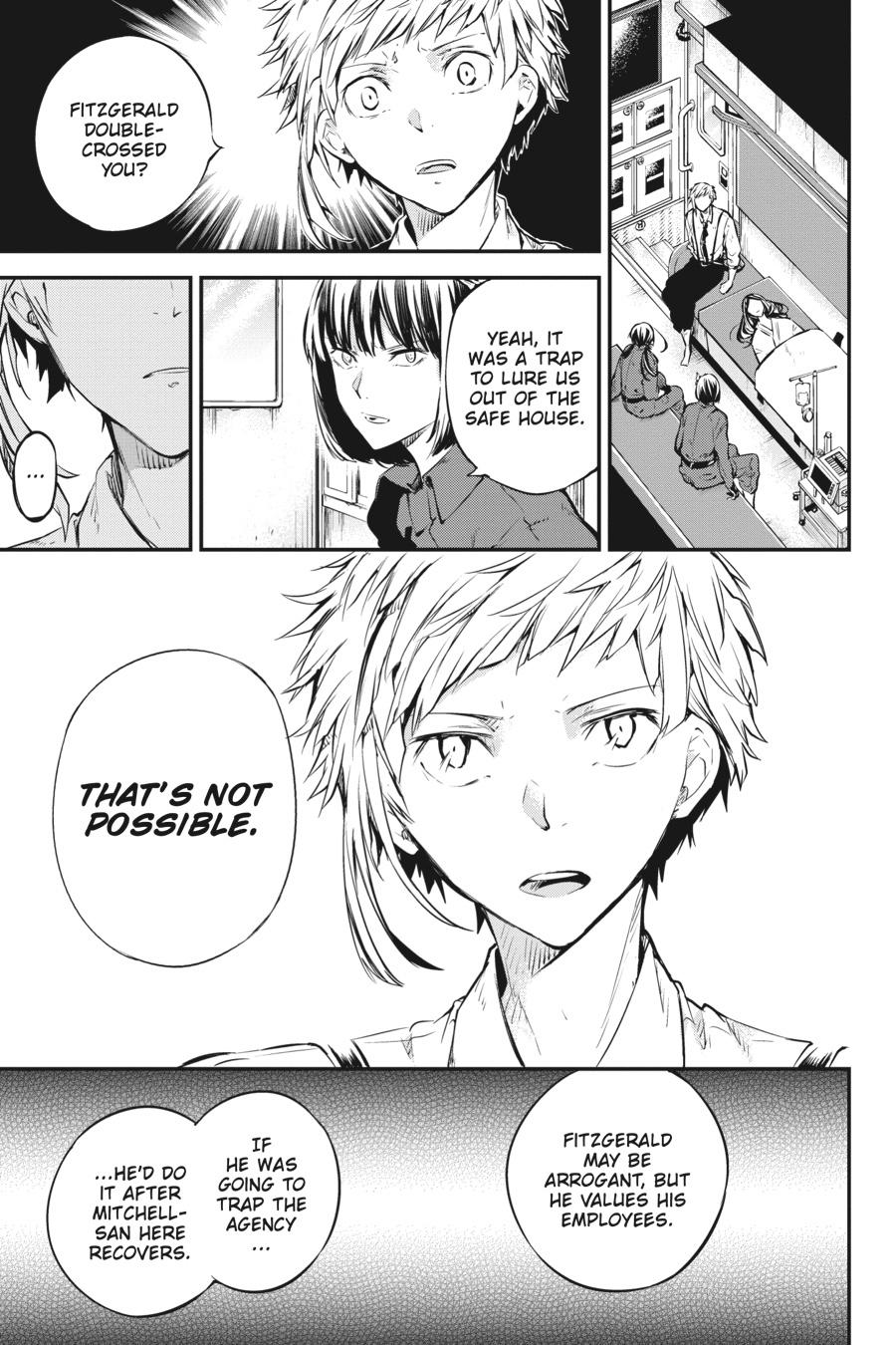 Bungo Stray Dogs Chapter 67 - Page 22