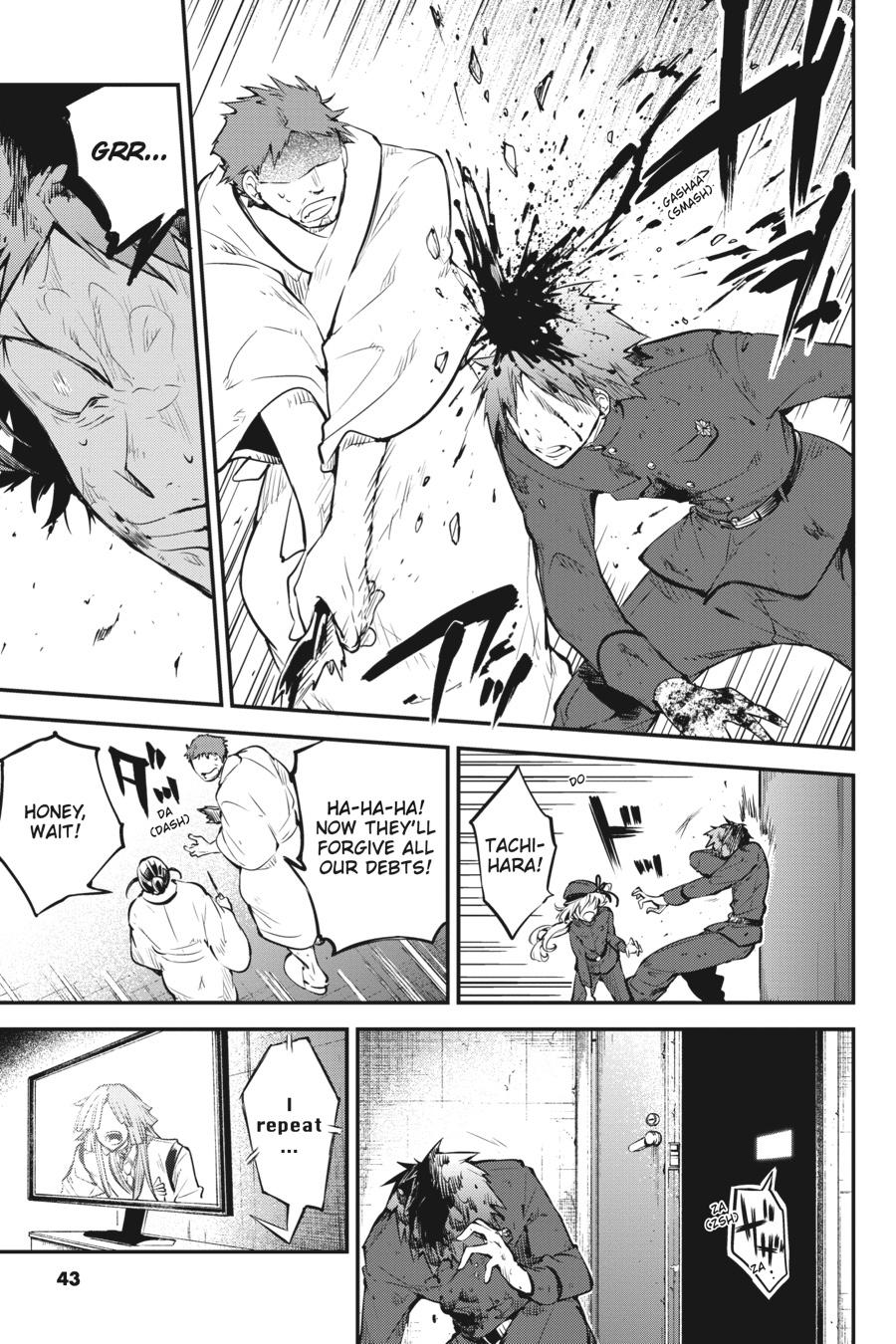 Bungo Stray Dogs Chapter 74 - Page 43