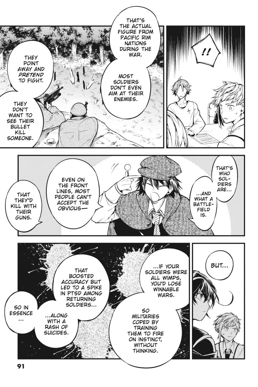 Bungo Stray Dogs Chapter 92 - Page 21