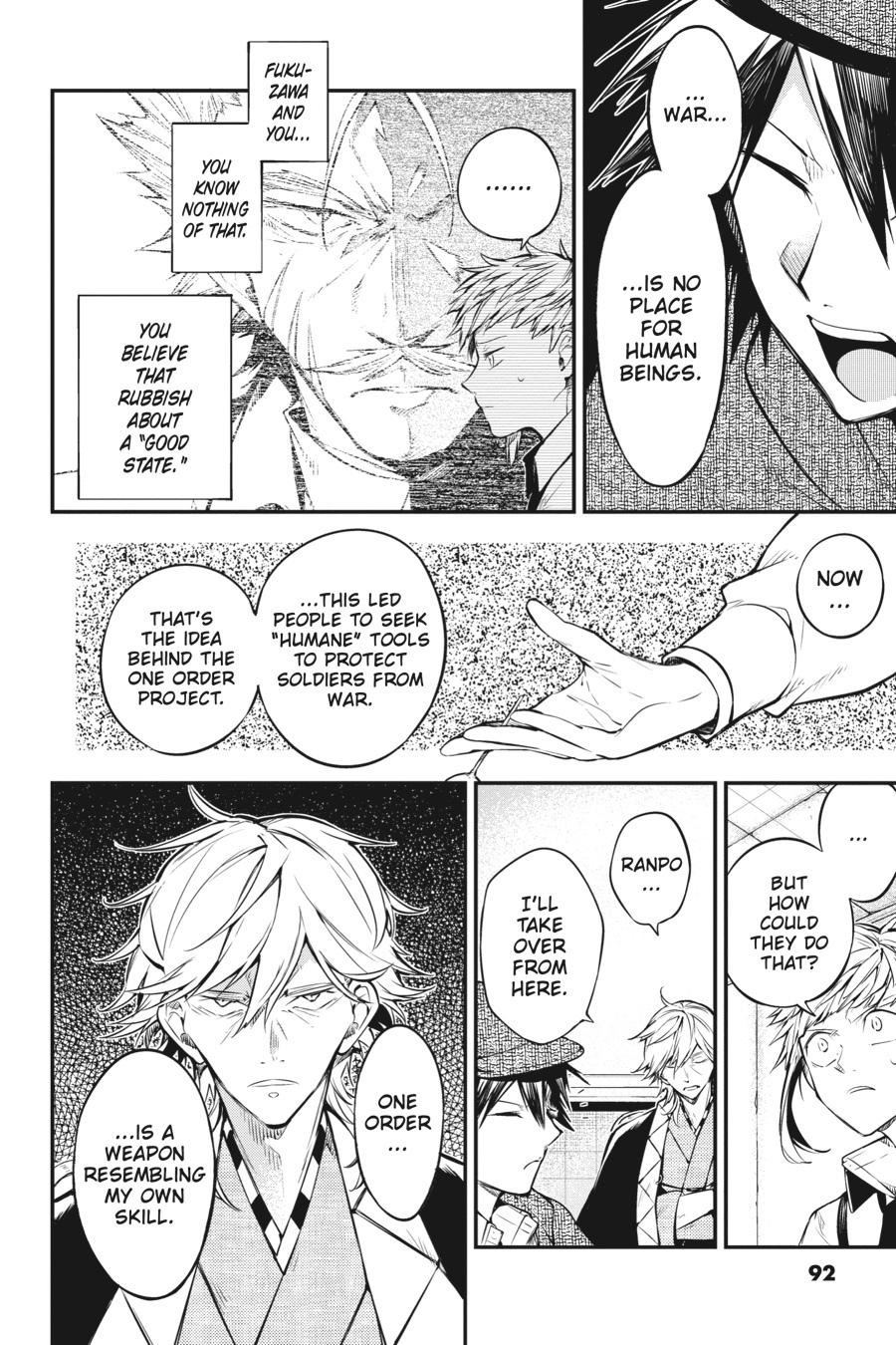 Bungo Stray Dogs Chapter 92 - Page 22