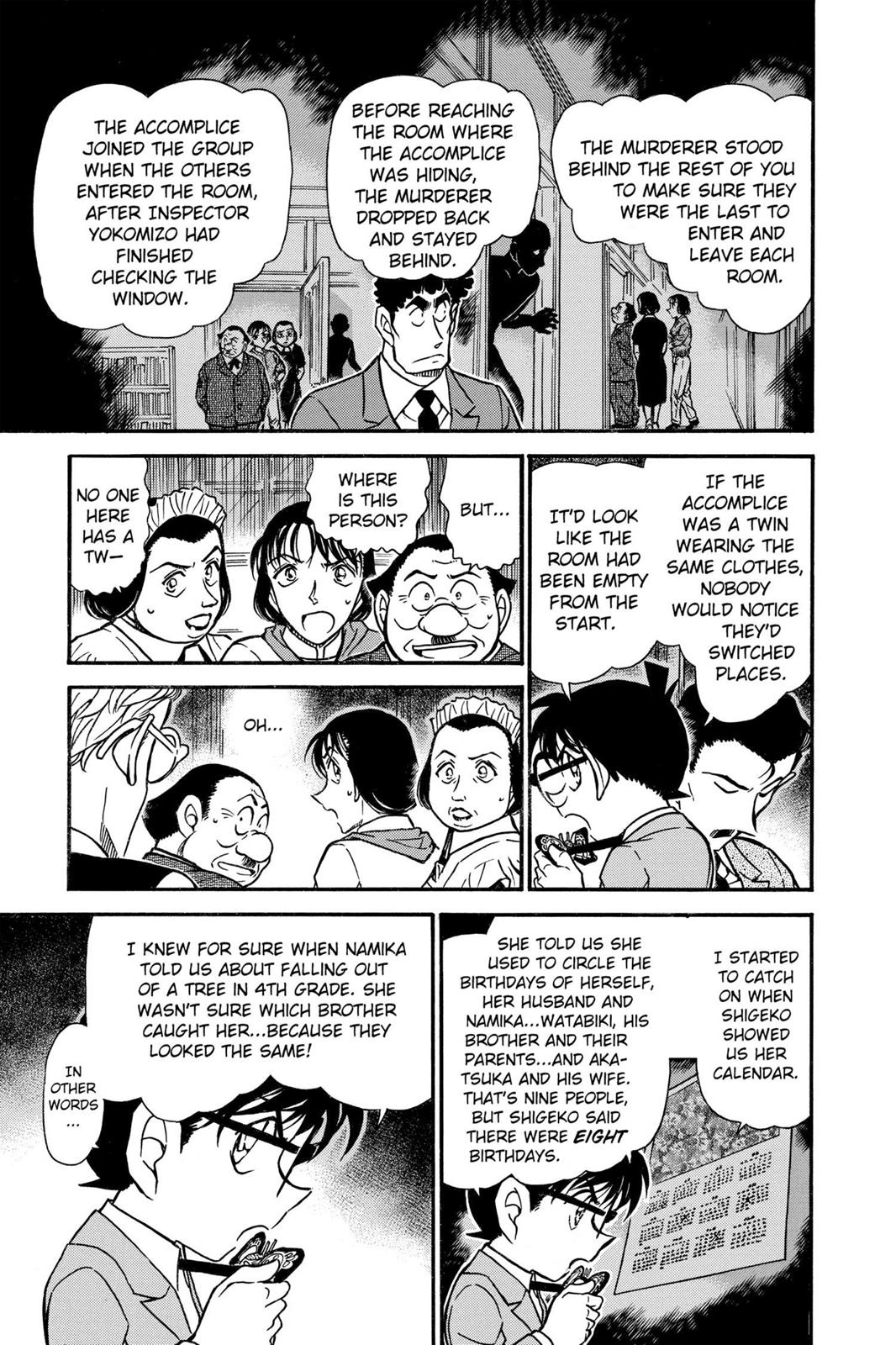 Case Closed Chapter 498 - Page 11