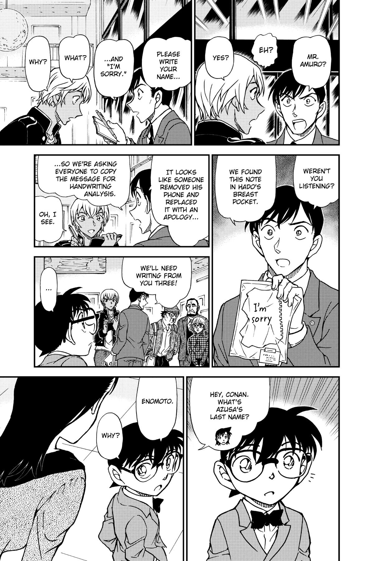 Case Closed Chapter 955 - Page 13
