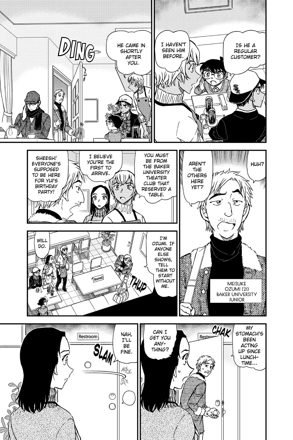 Case Closed Chapter 981 - Page 9