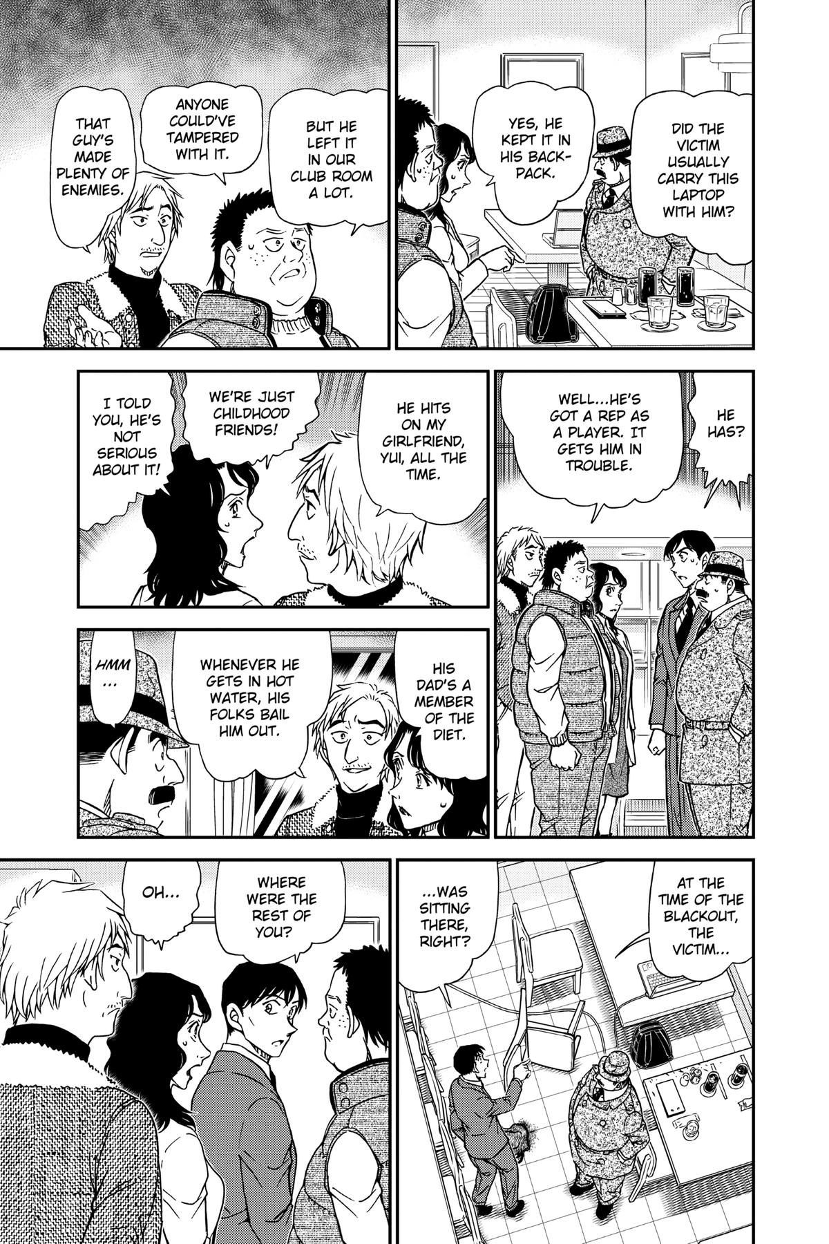 Case Closed Chapter 982 - Page 11