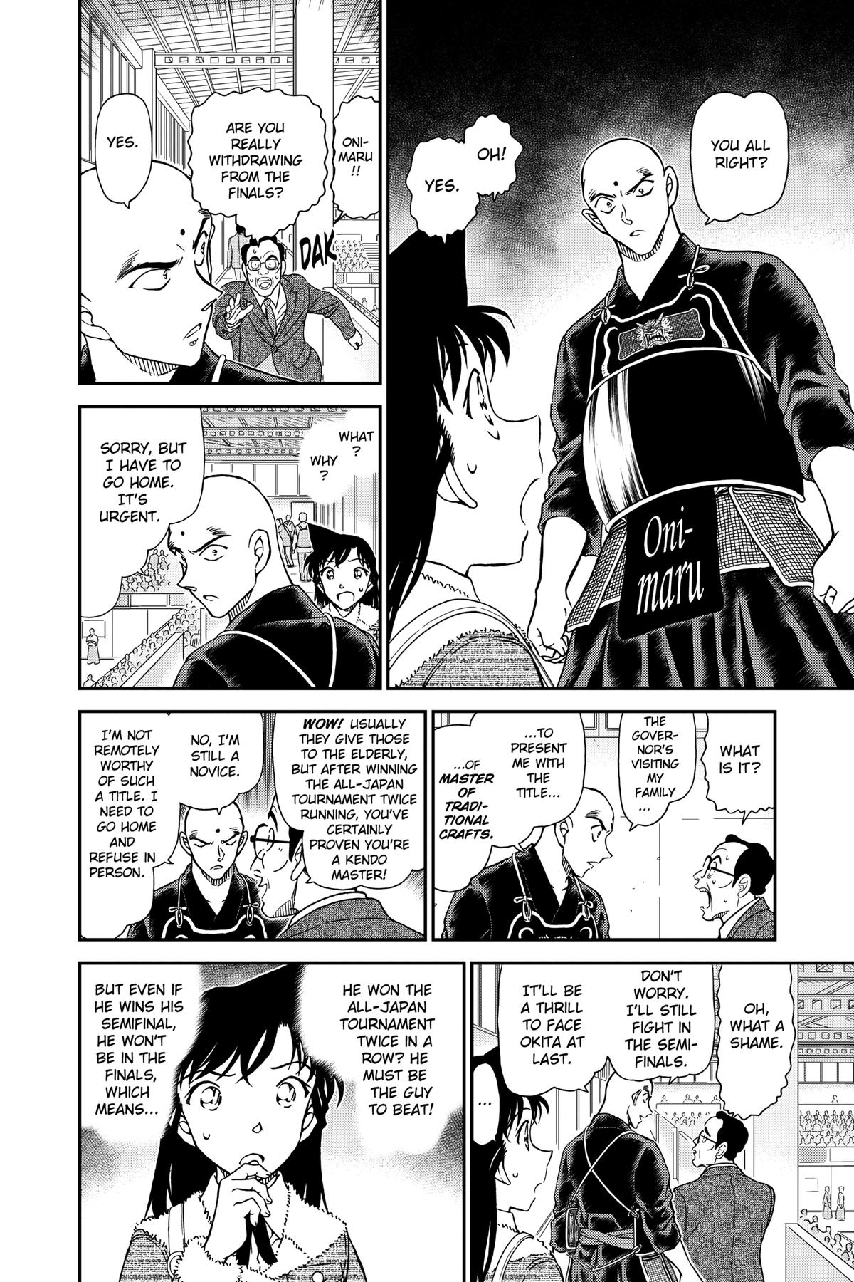 Case Closed Chapter 992 - Page 10