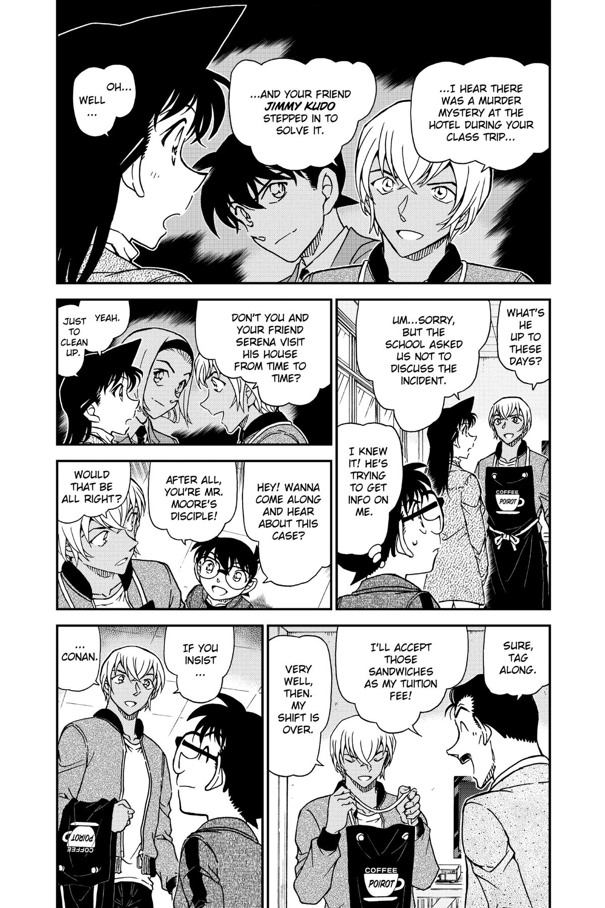 Case Closed Chapter 1009 - Page 4