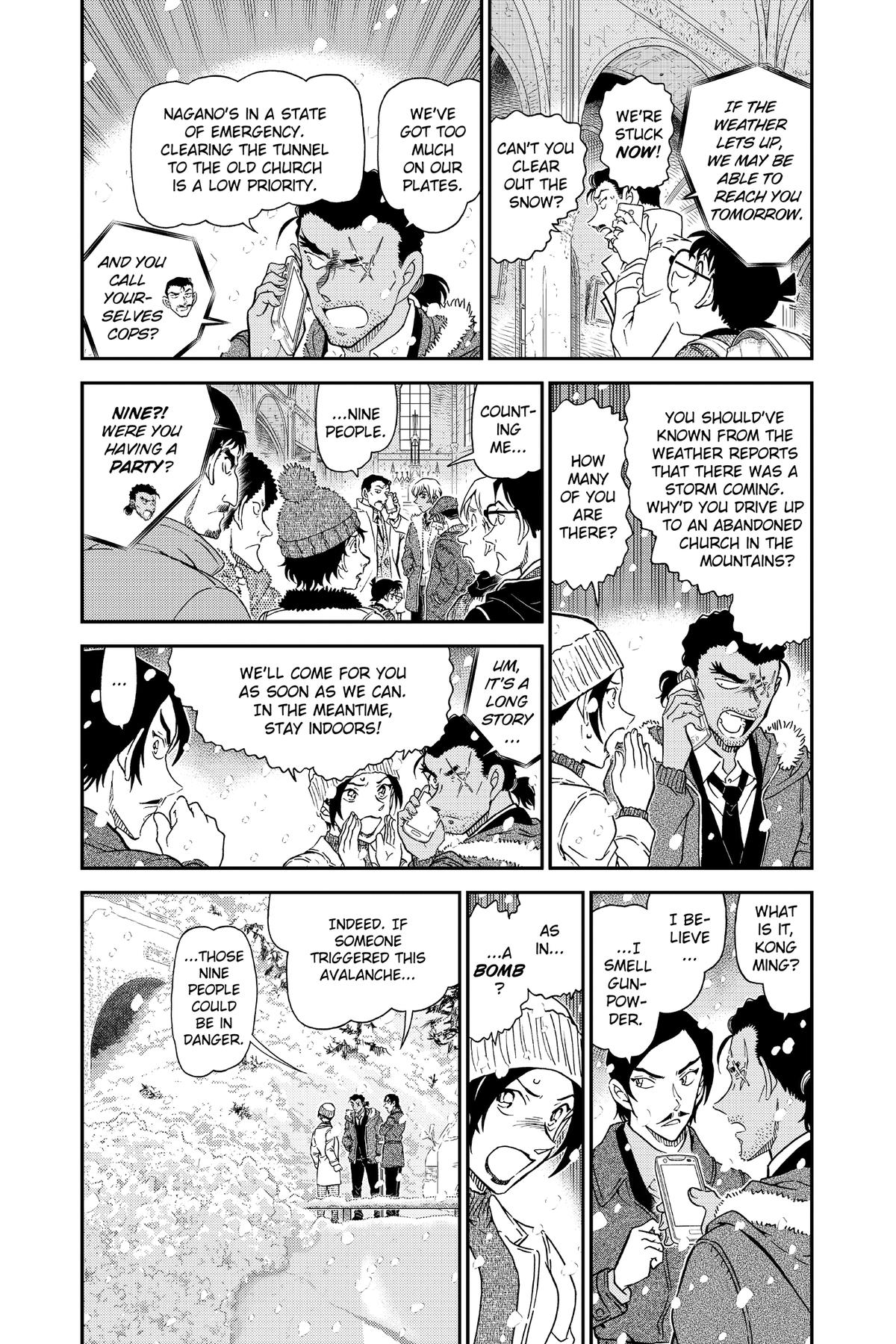Case Closed Chapter 1028 - Page 3