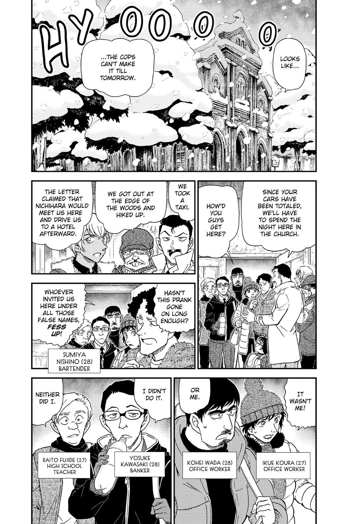 Case Closed Chapter 1028 - Page 4
