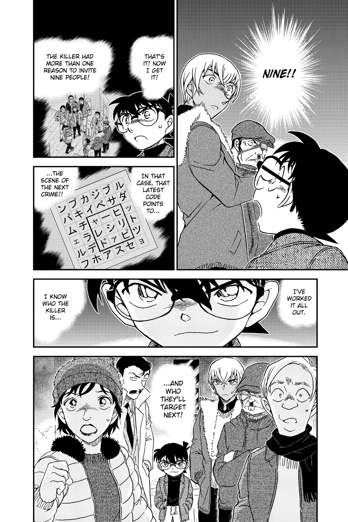 Case Closed Chapter 1030 - Page 16