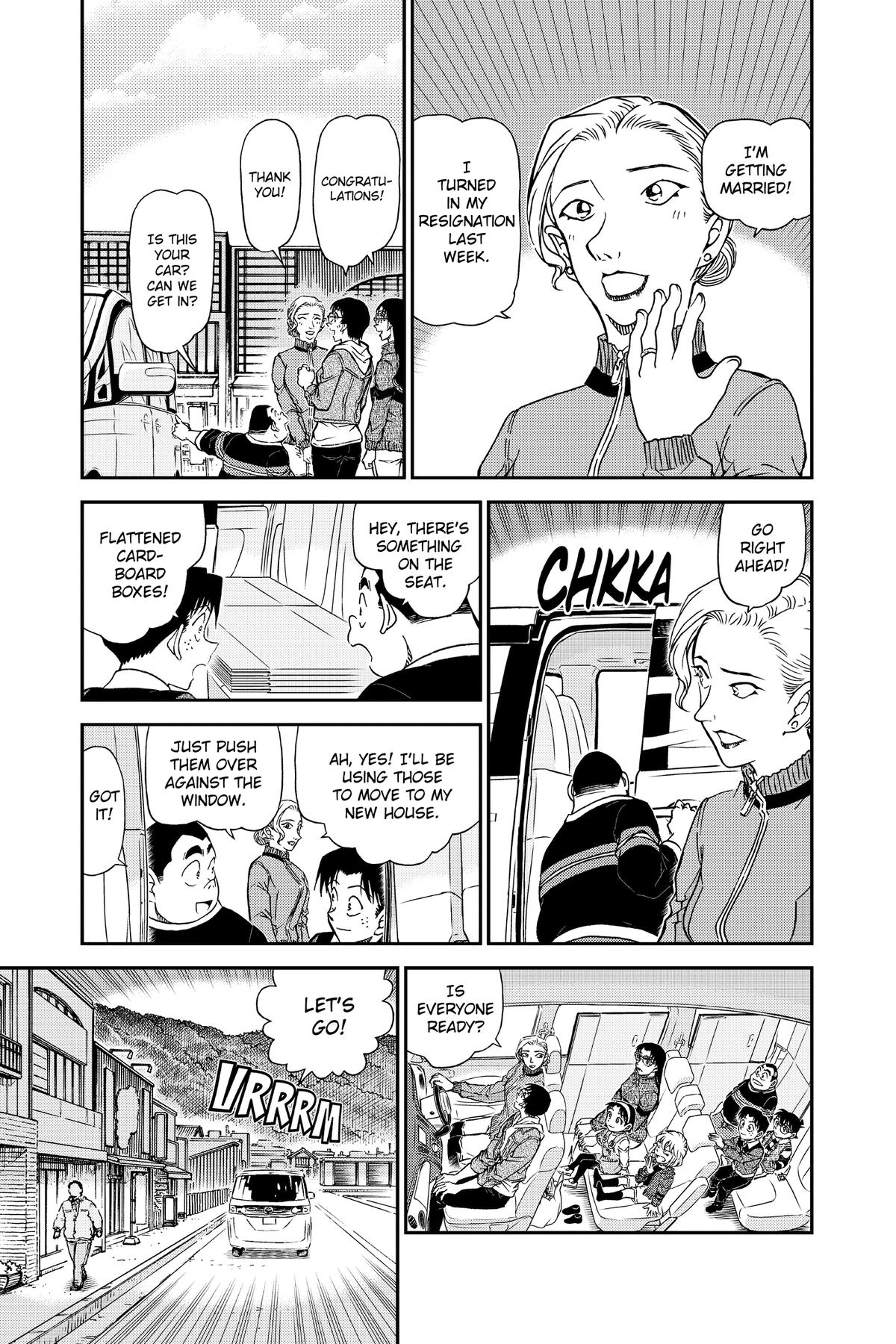 Case Closed Chapter 1032 - Page 5