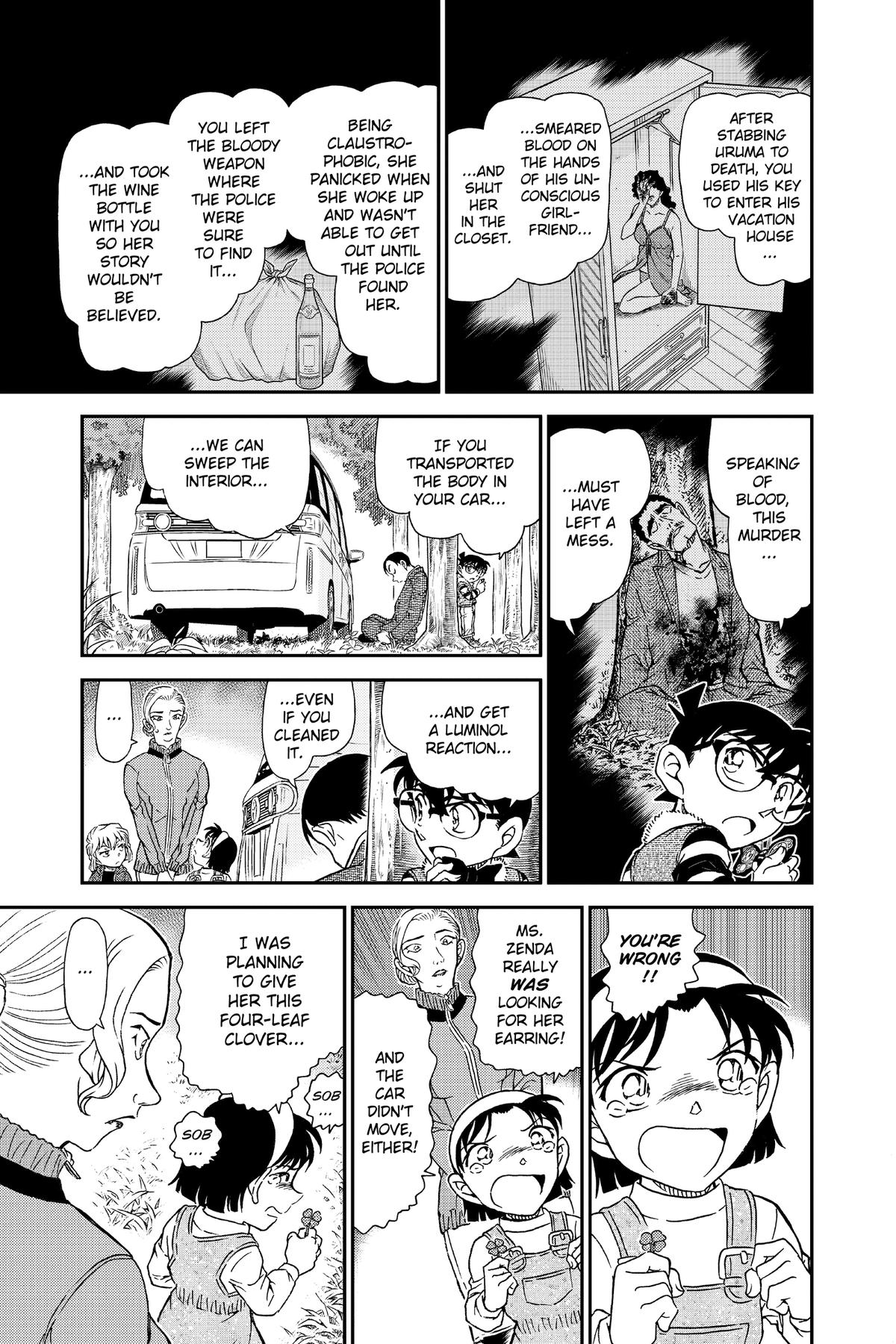 Case Closed Chapter 1034 - Page 13