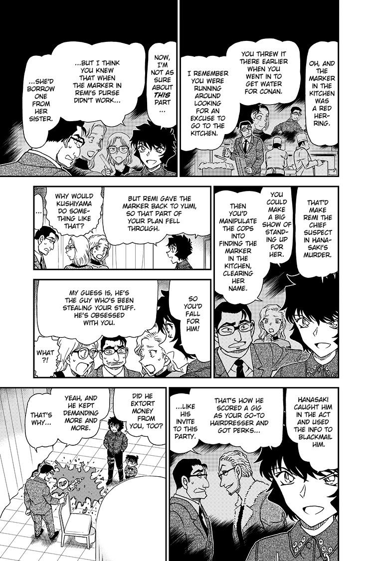 Case Closed Chapter 1050 - Page 10