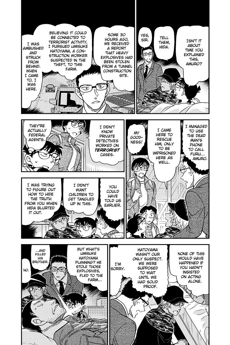 Case Closed Chapter 1052 - Page 4