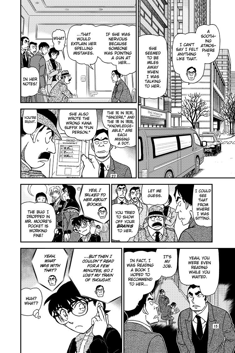 Case Closed Chapter 1086 - Page 13