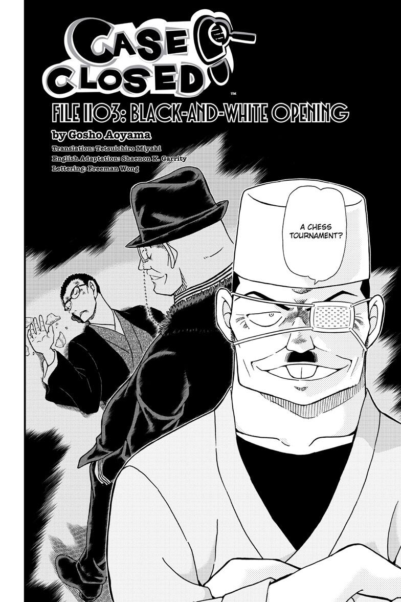 Case Closed Chapter 1103 - Page 3