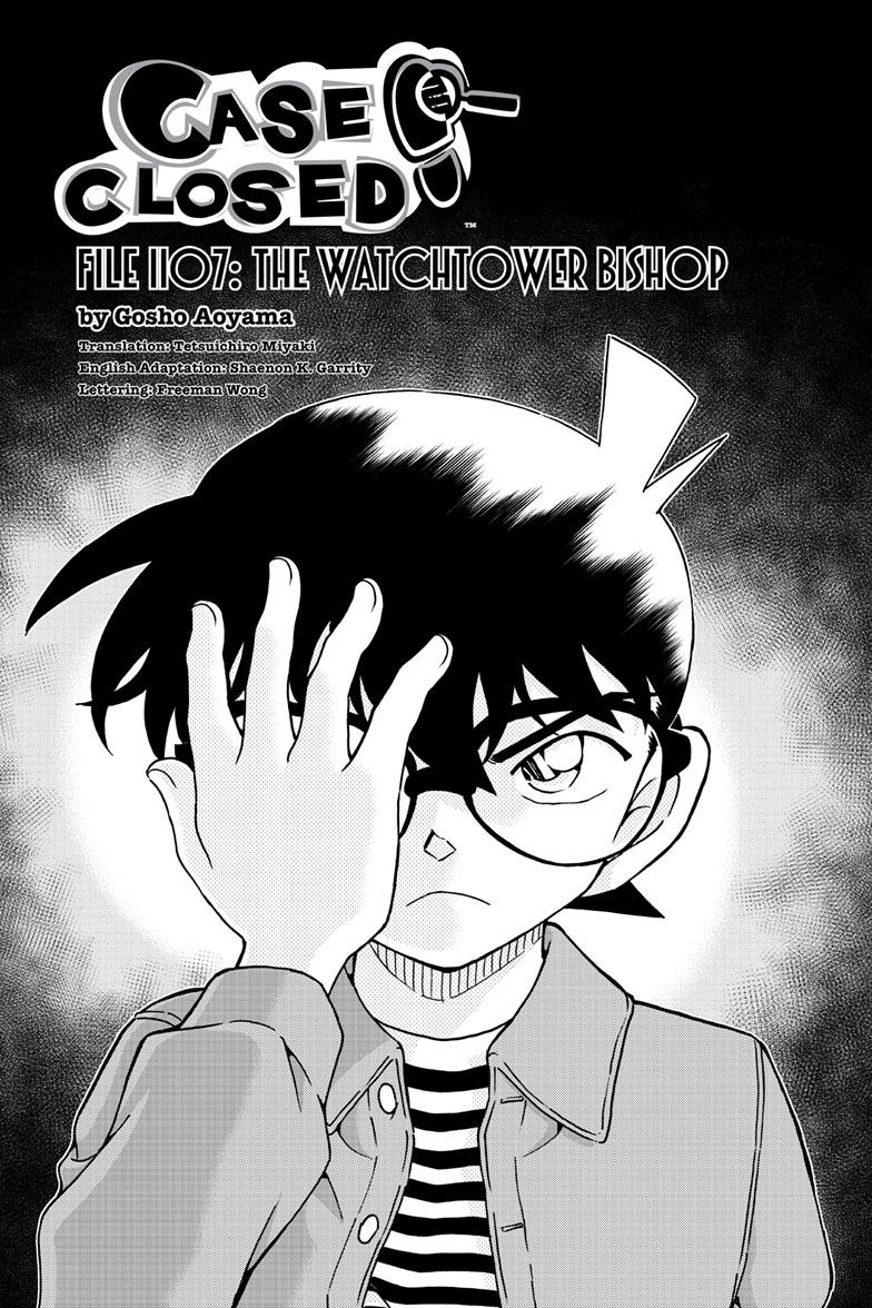 Case Closed Chapter 1107 - Page 1