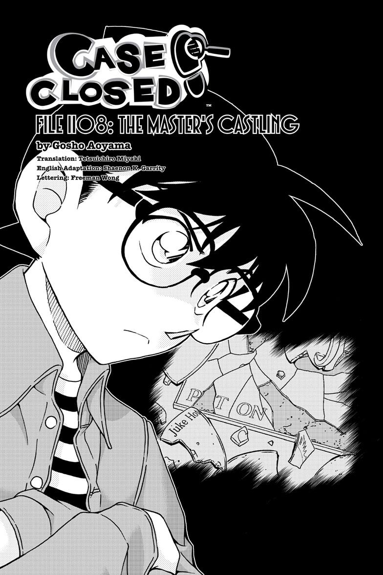 Case Closed Chapter 1108 - Page 1
